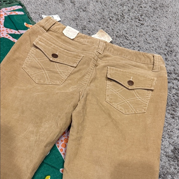 Nwt Aeropostale Beige Corduroy Trousers 9/10 - Picture 7 of 7
